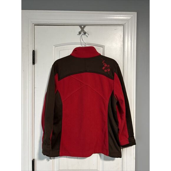 Free Country Boys Soft Shell Jacket Full Zip Fleeced Coat Outdoor Travel Size L - Picture 4 of 4